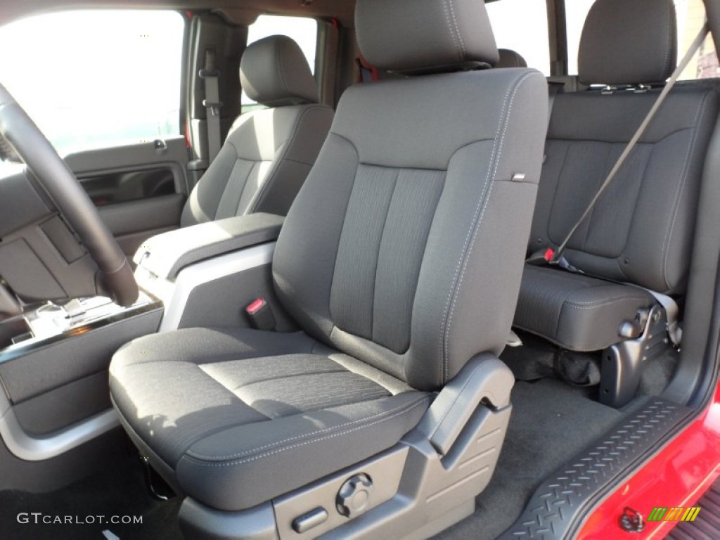 Black Interior 2011 Ford F150 FX2 SuperCab Photo #55226481