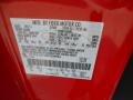 PQ: Race Red 2011 Ford F150 FX2 SuperCab Color Code