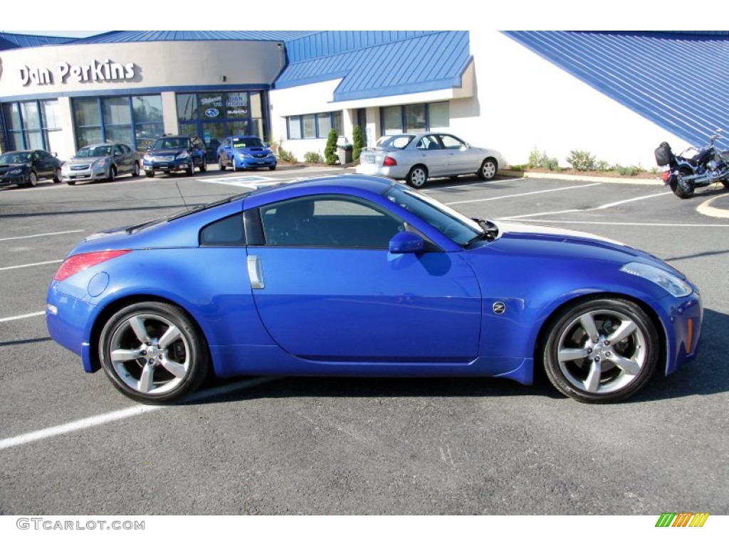 Daytona Blue Metallic 2006 Nissan 350Z Enthusiast Coupe Exterior Photo #55226783