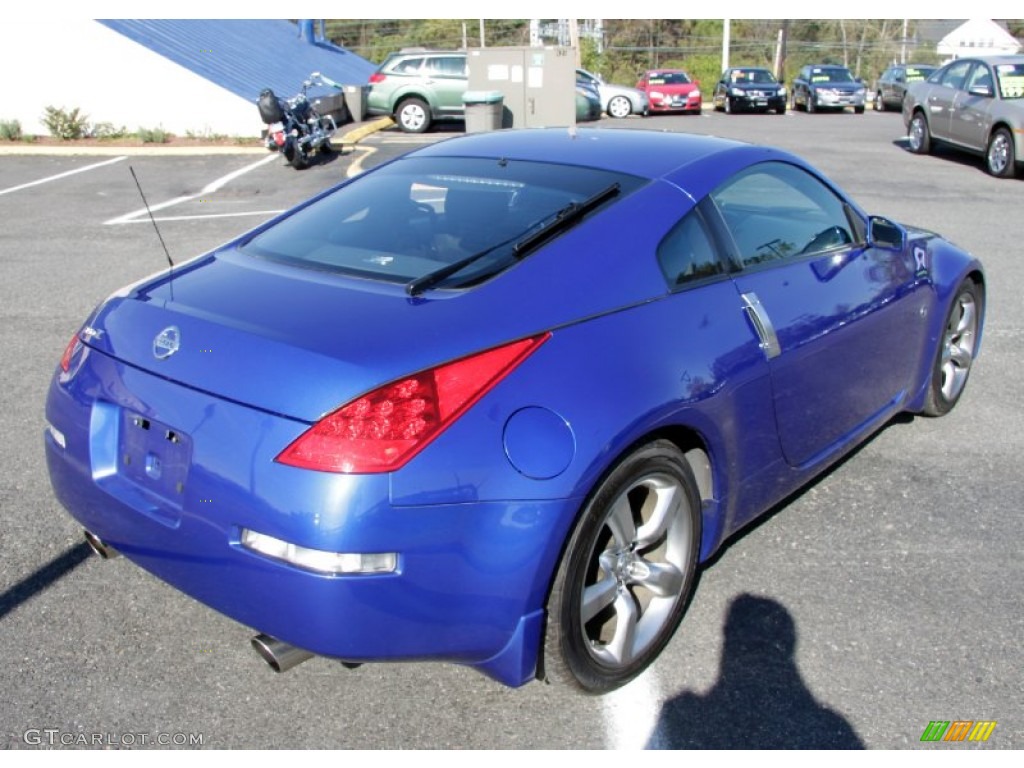Daytona Blue Metallic 2006 Nissan 350Z Enthusiast Coupe Exterior Photo #55226803