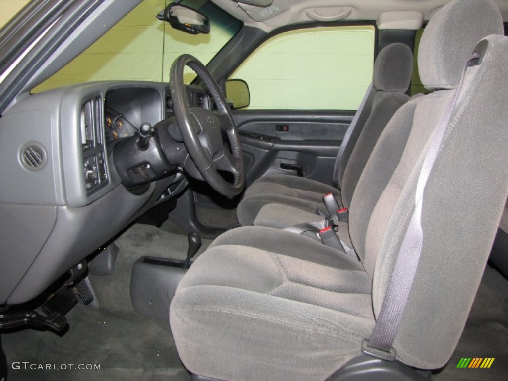 2004 Silverado 1500 LS Extended Cab 4x4 - Silver Birch Metallic / Dark Charcoal photo #10