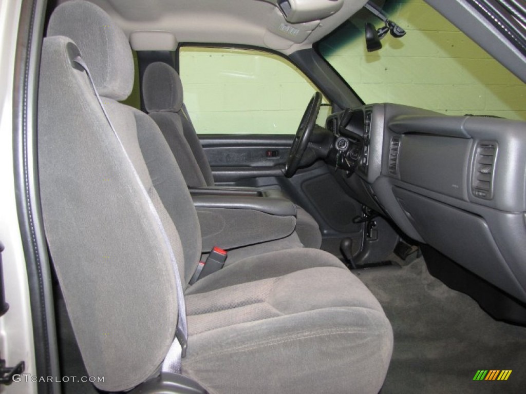 2004 Silverado 1500 LS Extended Cab 4x4 - Silver Birch Metallic / Dark Charcoal photo #12