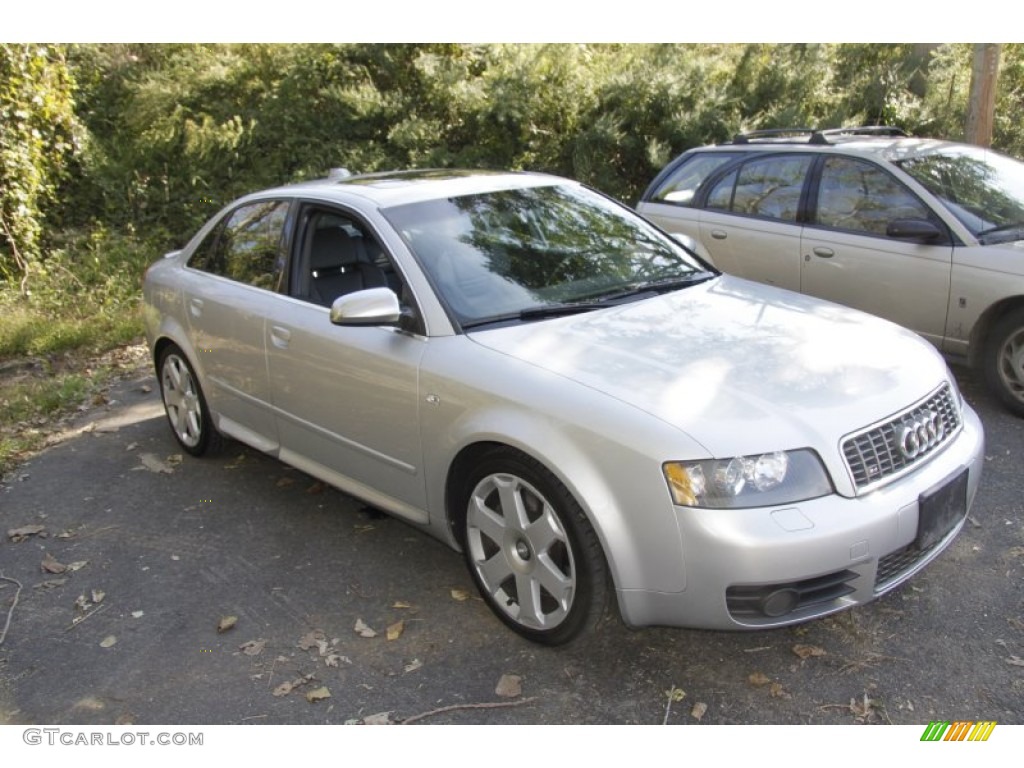 Light Silver Metallic 2004 Audi S4 4.2 quattro Sedan Exterior Photo #55226995