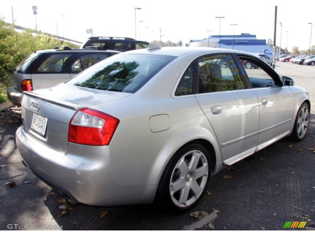 Light Silver Metallic 2004 Audi S4 4.2 quattro Sedan Exterior Photo #55227031
