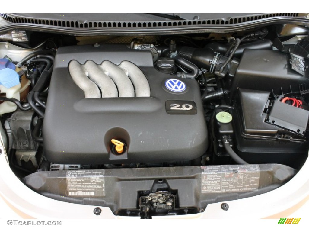 2000 Volkswagen New Beetle GLS Coupe 2.0 Liter SOHC 8-Valve 4 Cylinder Engine Photo #55227328