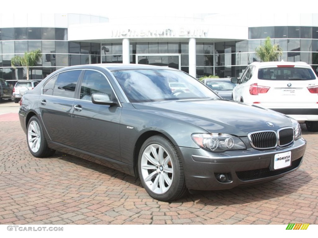 2008 7 Series 750Li Sedan - Titanium Grey Metallic / Flannel Grey photo #1