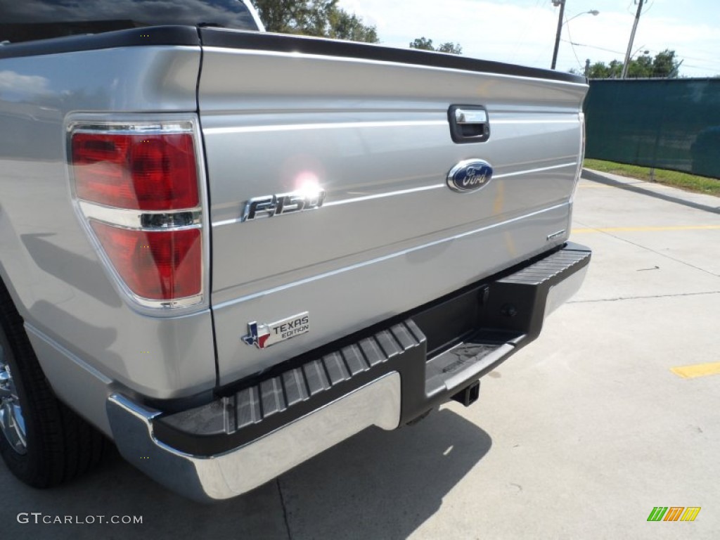 2011 F150 XLT SuperCrew - Ingot Silver Metallic / Steel Gray photo #21