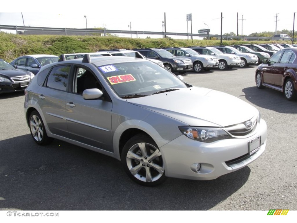Steel Silver Metallic 2011 Subaru Impreza Outback Sport Wagon Exterior Photo #55228189