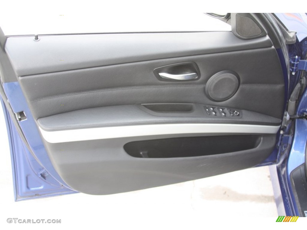 2008 3 Series 335i Sedan - Montego Blue Metallic / Black photo #17