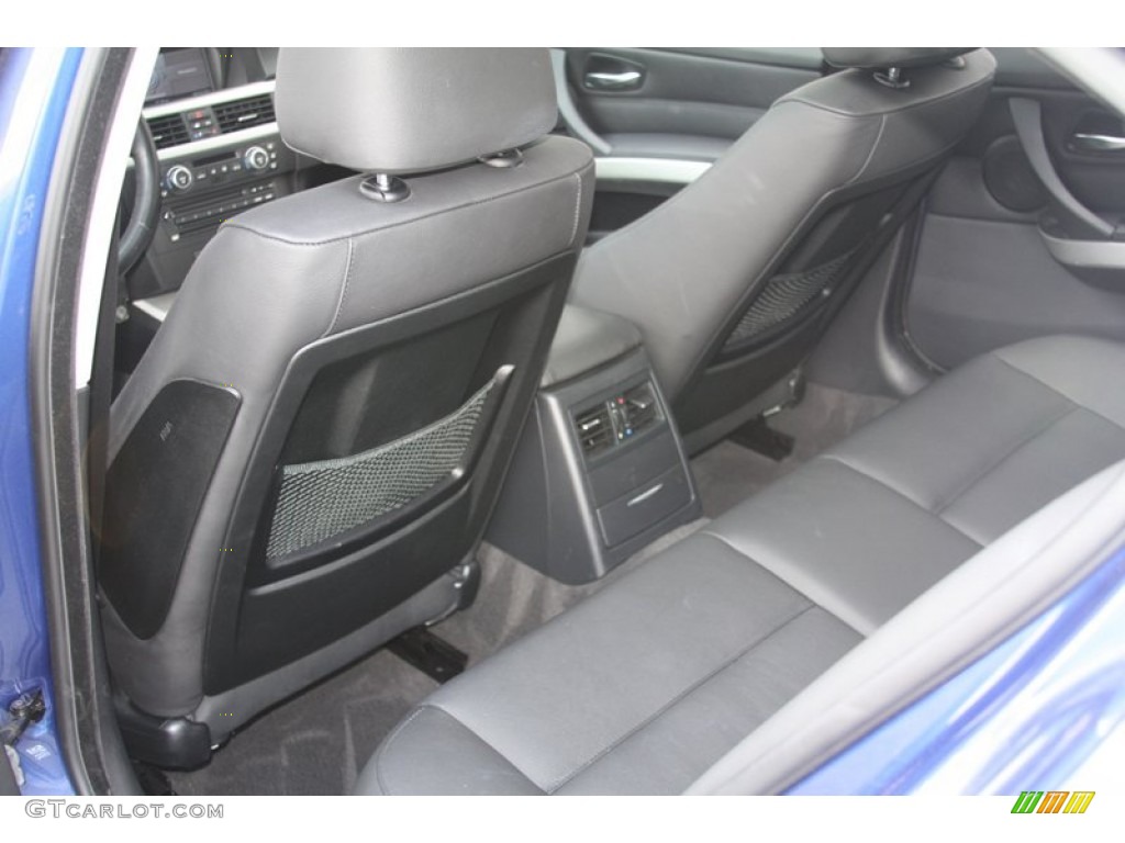 2008 3 Series 335i Sedan - Montego Blue Metallic / Black photo #36