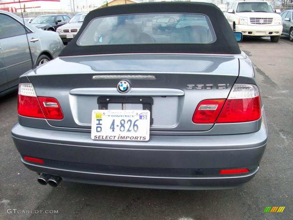 2004 3 Series 330i Convertible - Silver Grey Metallic / Grey photo #4