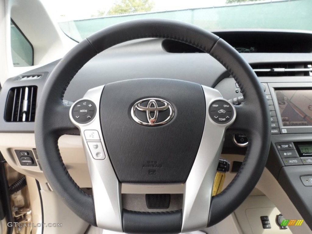 2011 Toyota Prius Hybrid IV Steering Wheel Photos