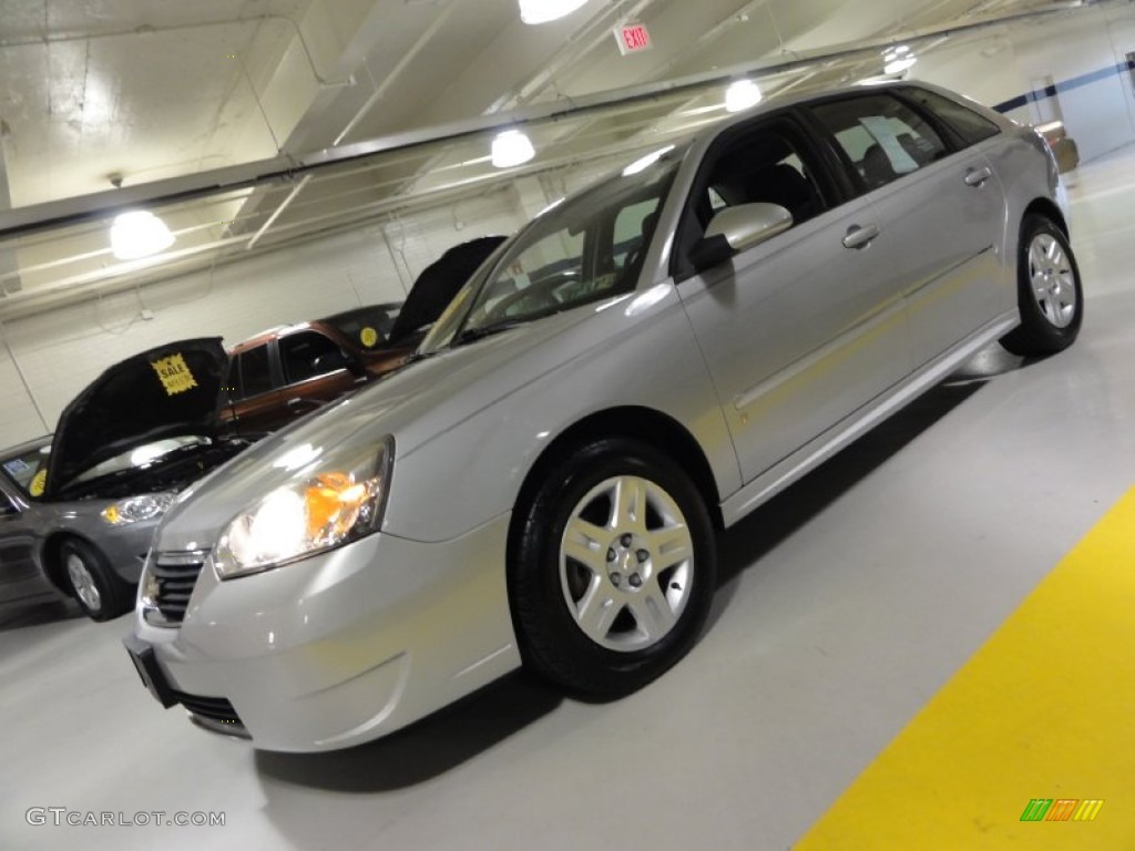 2006 Malibu Maxx LT Wagon - Silverstone Metallic / Ebony Black photo #2