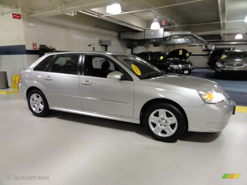 2006 Malibu Maxx LT Wagon - Silverstone Metallic / Ebony Black photo #5