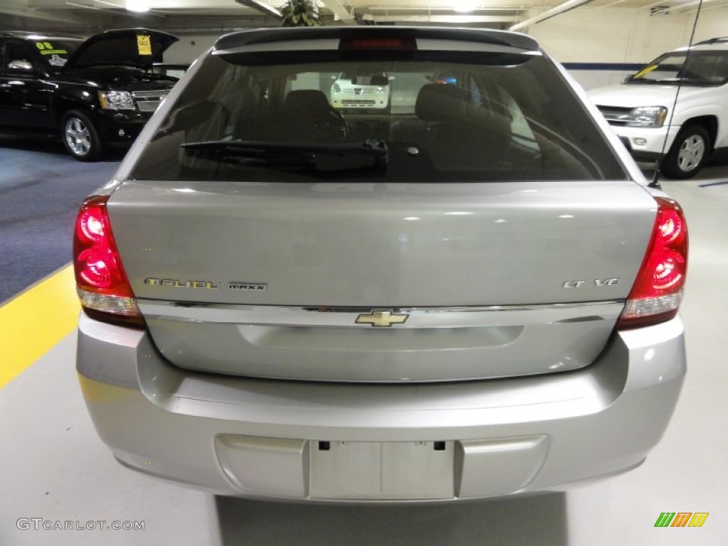2006 Malibu Maxx LT Wagon - Silverstone Metallic / Ebony Black photo #8