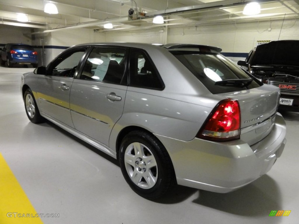 2006 Malibu Maxx LT Wagon - Silverstone Metallic / Ebony Black photo #9