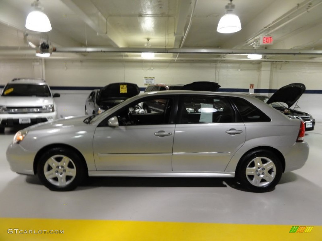 2006 Malibu Maxx LT Wagon - Silverstone Metallic / Ebony Black photo #10