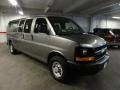 Graystone Metallic - Express LS 3500 Extended Passenger Van Photo No. 4