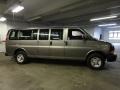 Graystone Metallic - Express LS 3500 Extended Passenger Van Photo No. 7