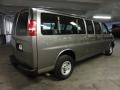 Graystone Metallic - Express LS 3500 Extended Passenger Van Photo No. 8