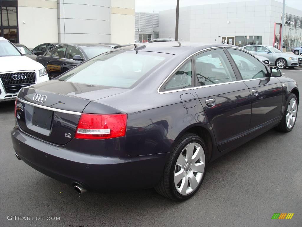 2006 A6 4.2 quattro Sedan - Oyster Grey Metallic / Ebony photo #8