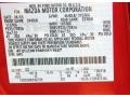 2006 Tribute s Redfire Metallic Color Code G2