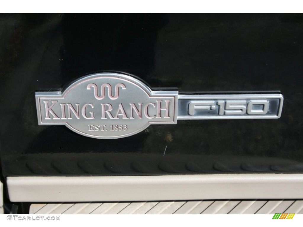 2003 F150 King Ranch SuperCab 4x4 - Black / Castano Brown Leather photo #28