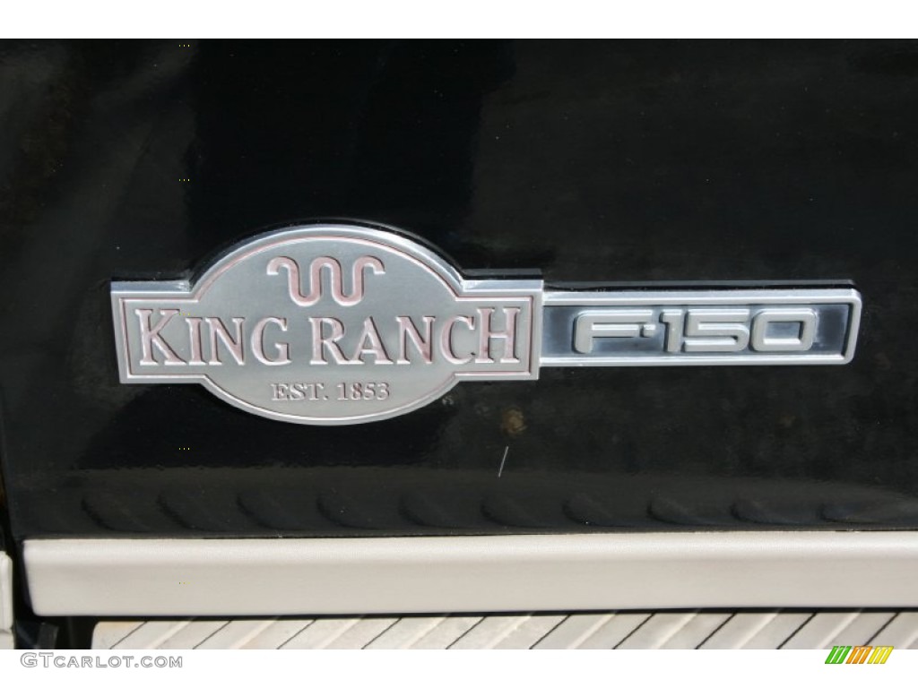 2003 F150 King Ranch SuperCab 4x4 - Black / Castano Brown Leather photo #89