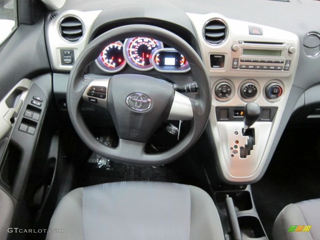 2011 Toyota Matrix S Ash Gray Dashboard Photo #55232386