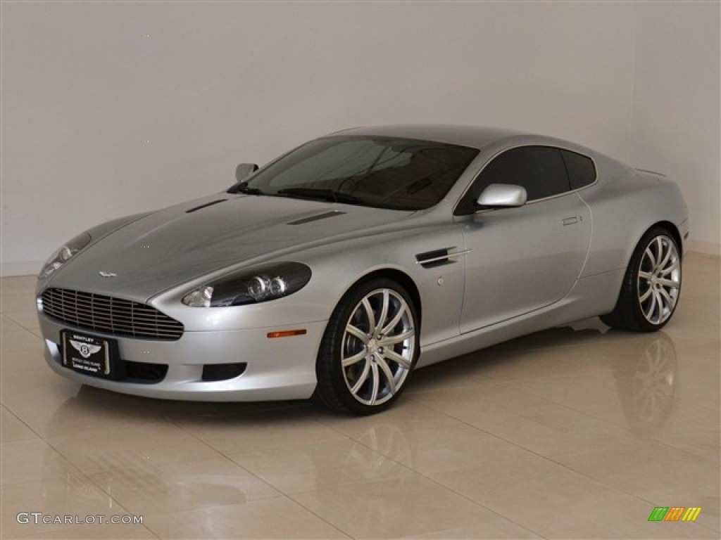 Titanium Silver 2005 Aston Martin DB9 Coupe Exterior Photo #55232398