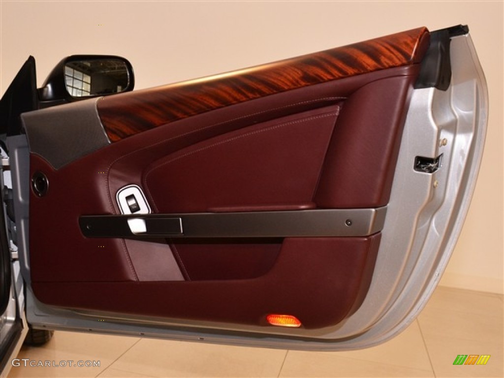 2005 Aston Martin DB9 Coupe Iron Ore Door Panel Photo #55232506