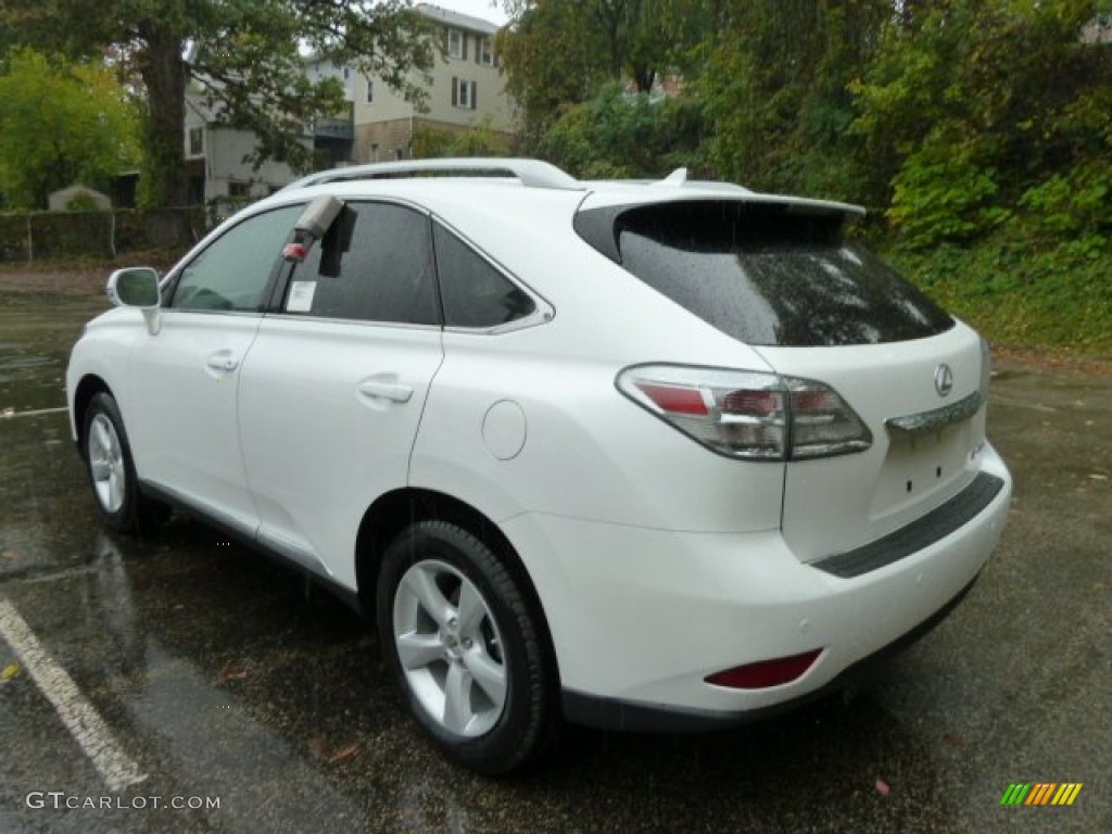 2012 RX 350 AWD - Starfire White Pearl / Parchment photo #2