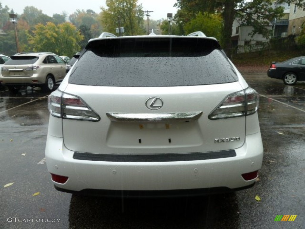 2012 RX 350 AWD - Starfire White Pearl / Parchment photo #3