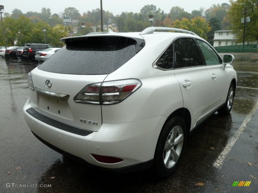 2012 RX 350 AWD - Starfire White Pearl / Parchment photo #4