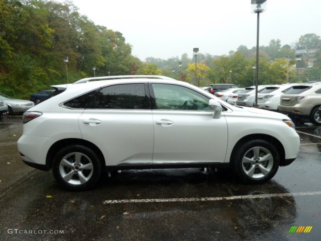 2012 RX 350 AWD - Starfire White Pearl / Parchment photo #5