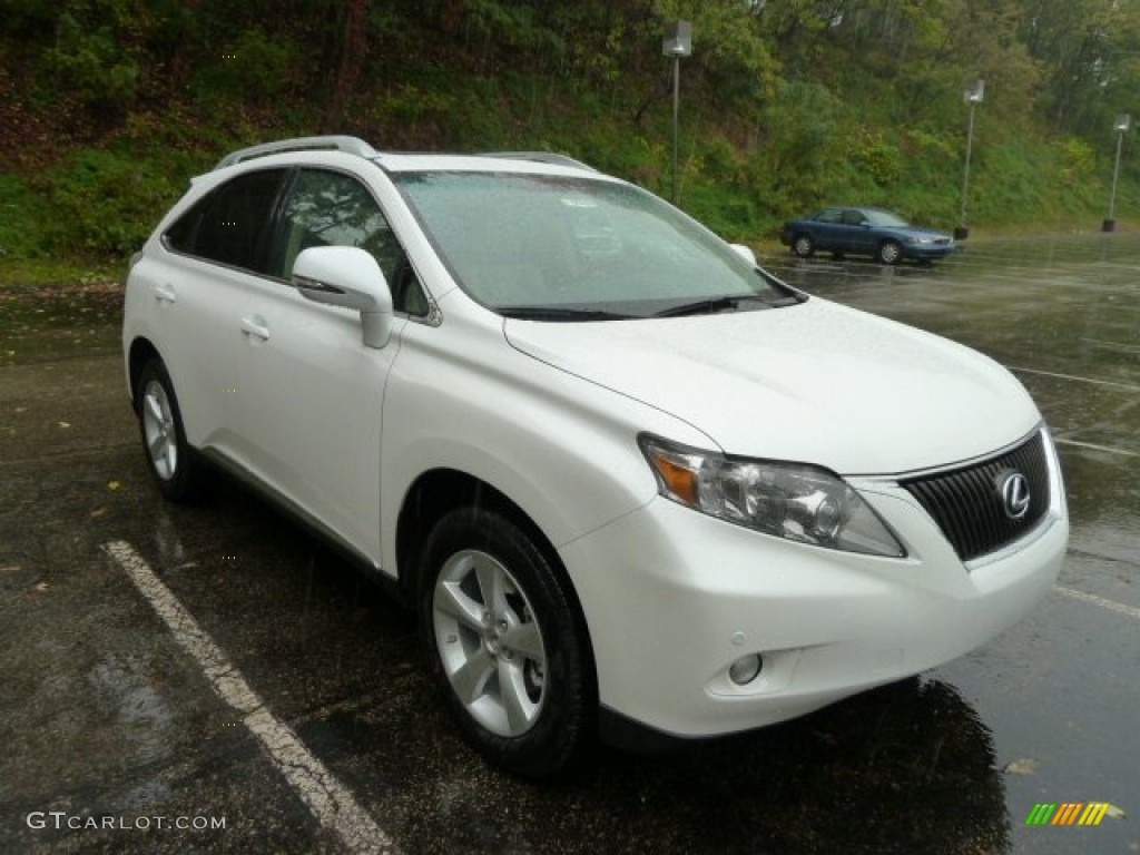 2012 RX 350 AWD - Starfire White Pearl / Parchment photo #6