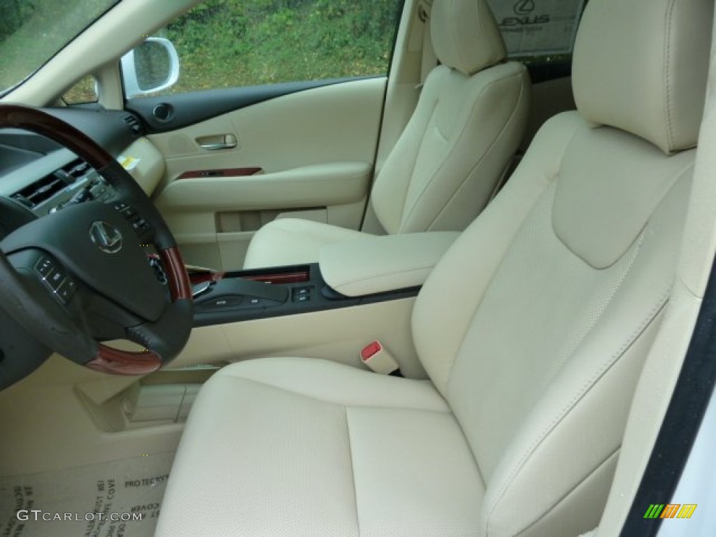2012 RX 350 AWD - Starfire White Pearl / Parchment photo #10
