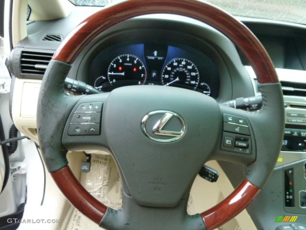 2012 RX 350 AWD - Starfire White Pearl / Parchment photo #16