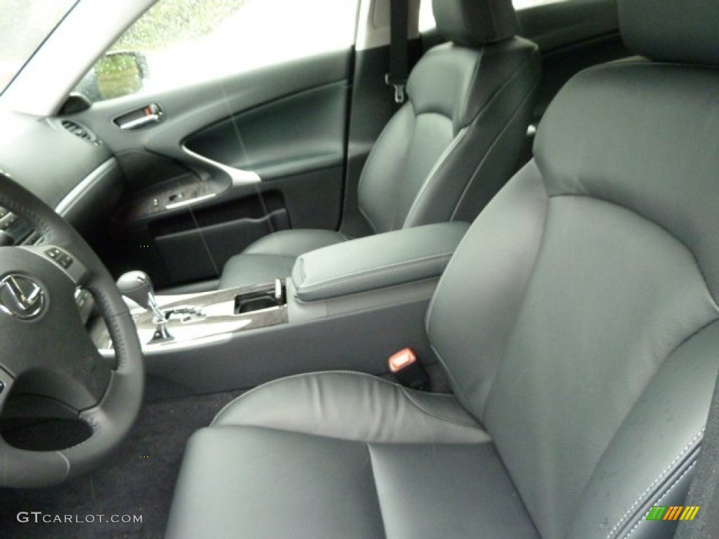Black Interior 2011 Lexus IS 250 AWD Photo #55233205