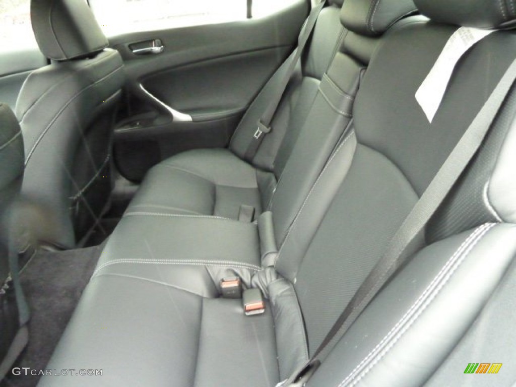 Black Interior 2011 Lexus IS 250 AWD Photo #55233208