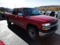 2000 Victory Red Chevrolet Silverado 1500 LS Extended Cab 4x4  photo #7