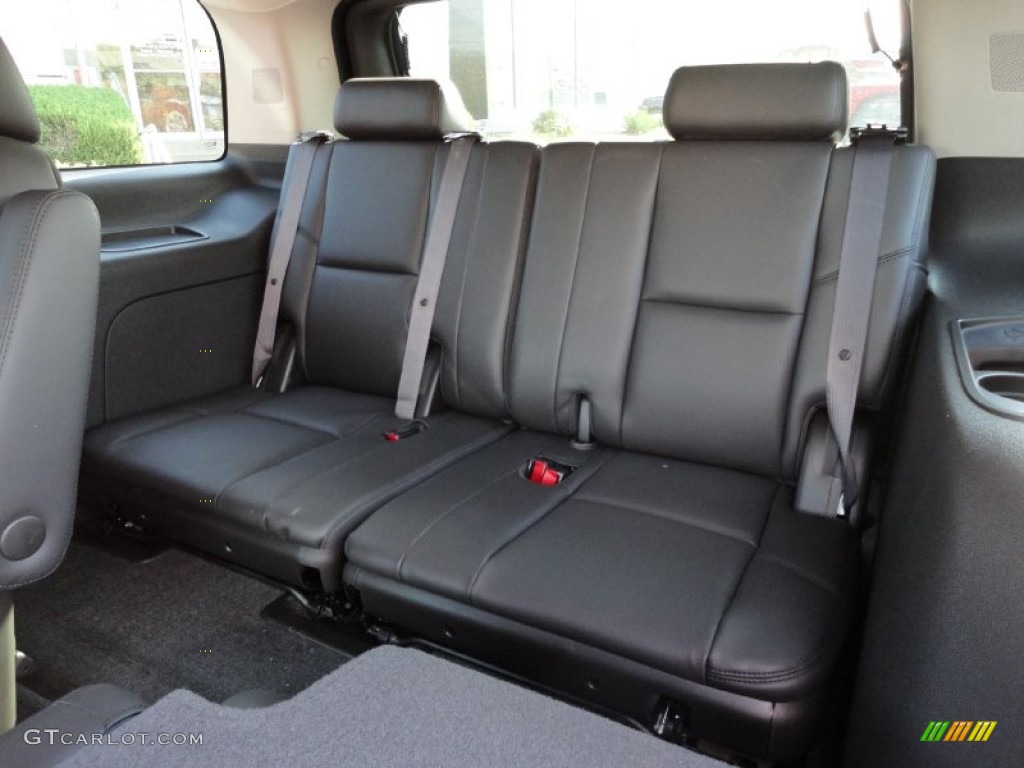 Ebony Interior 2012 GMC Yukon Denali AWD Photo #55233523