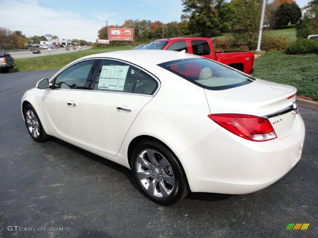 White Diamond Tricoat 2012 Buick Regal Standard Regal Model Exterior Photo #55234264
