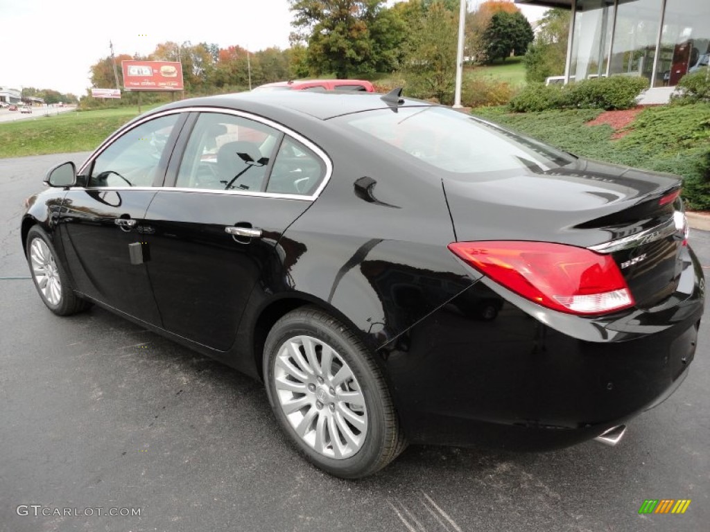 Black Onyx 2012 Buick Regal Turbo Exterior Photo #55234324