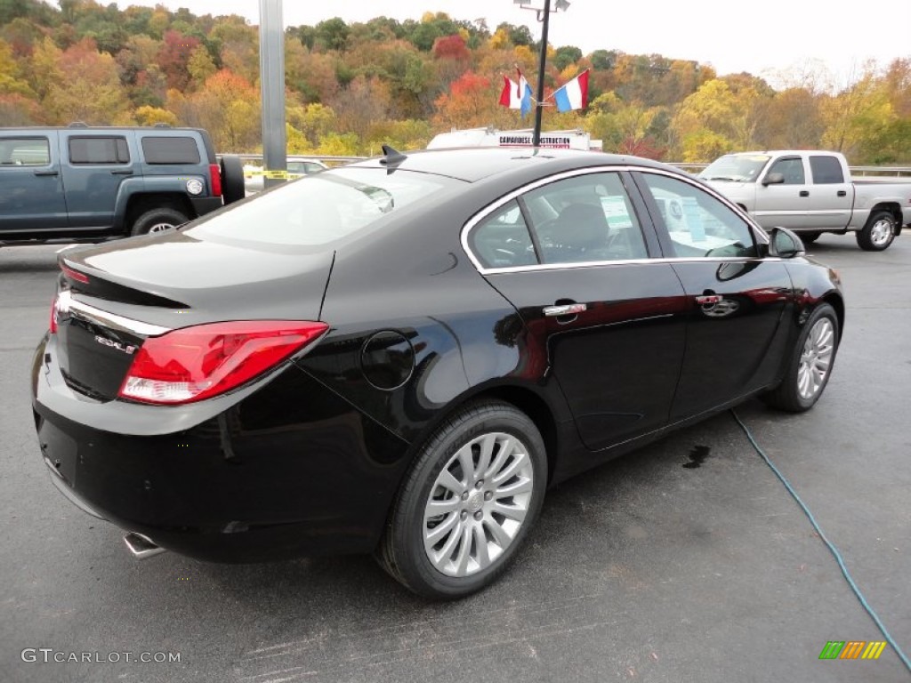 Black Onyx 2012 Buick Regal Turbo Exterior Photo #55234330