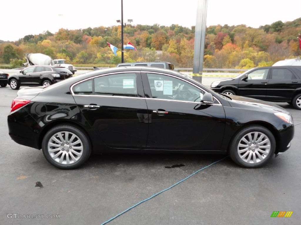 Black Onyx 2012 Buick Regal Turbo Exterior Photo #55234333
