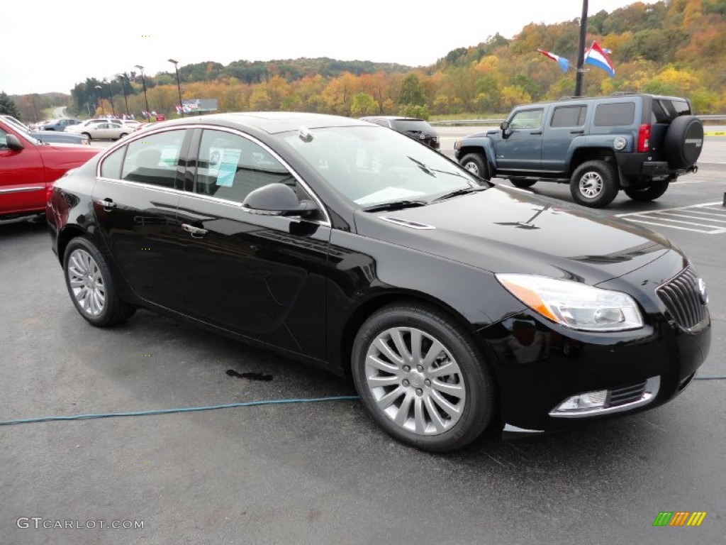 Black Onyx 2012 Buick Regal Turbo Exterior Photo #55234336