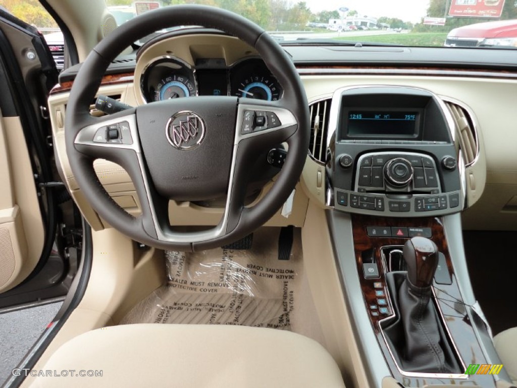 2012 Buick LaCrosse FWD Cashmere Dashboard Photo #55234468