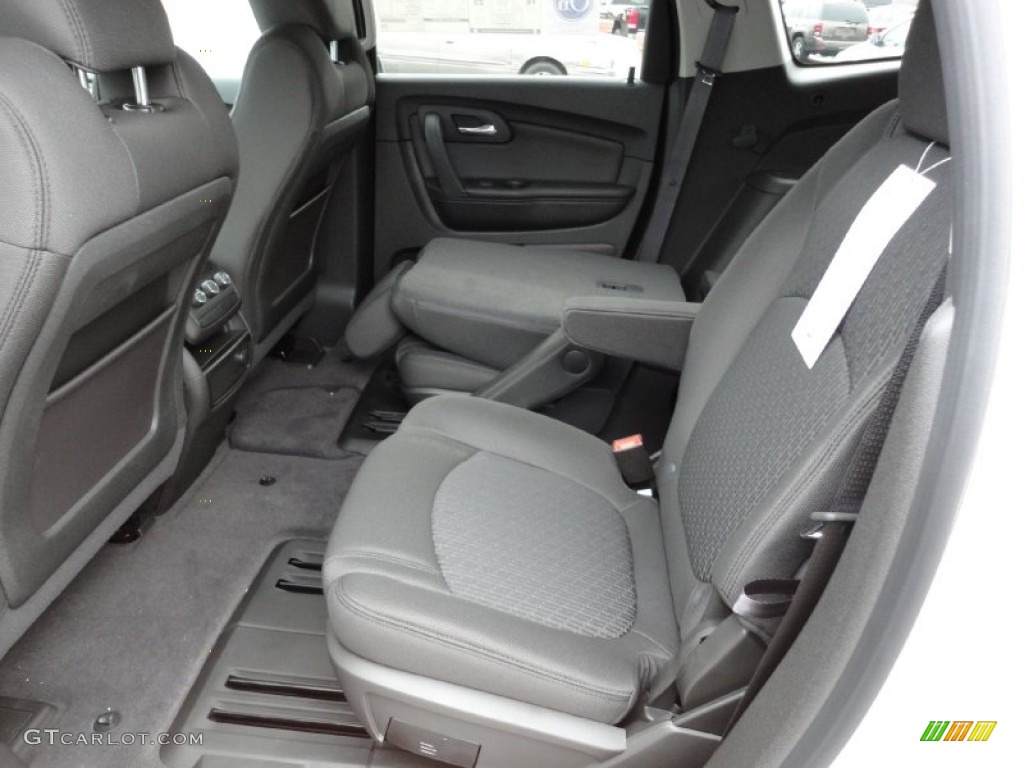 Ebony Interior 2012 Chevrolet Traverse LT AWD Photo #55234534