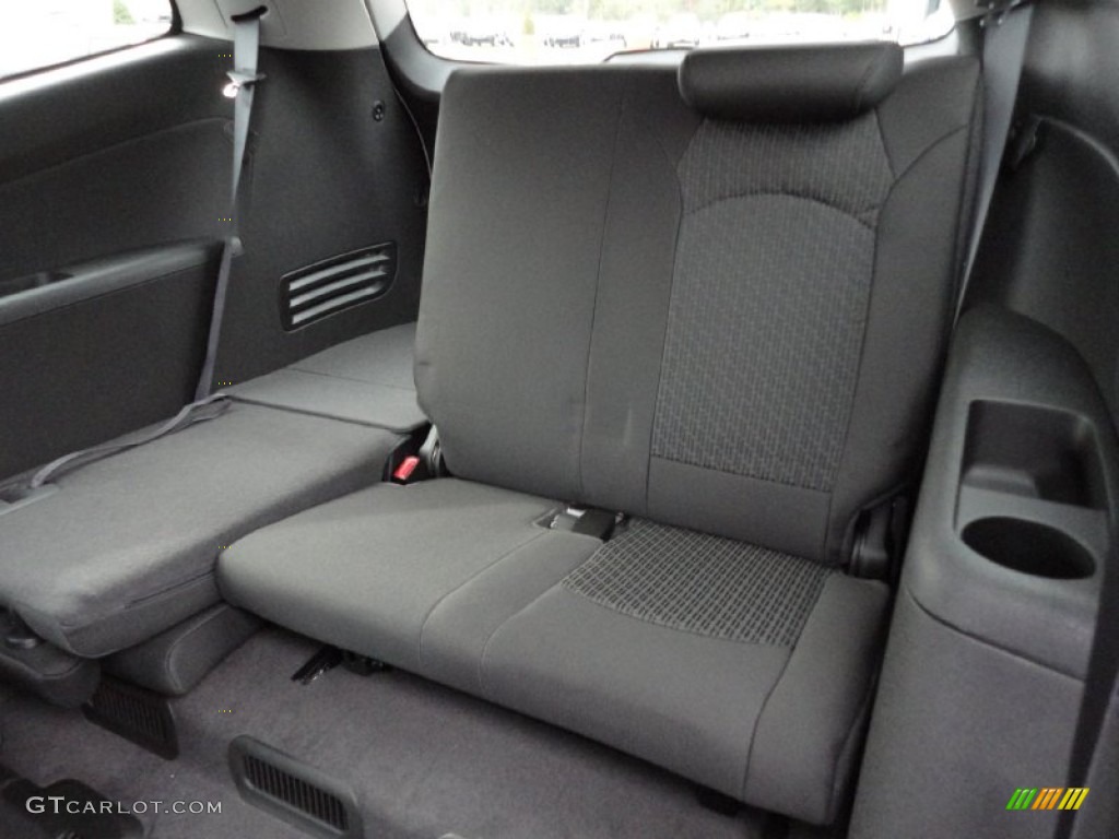 Ebony Interior 2012 Chevrolet Traverse LT AWD Photo #55234537